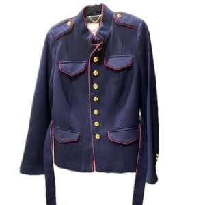Banana Republic & Olivia Palermo Belted Military Jacket